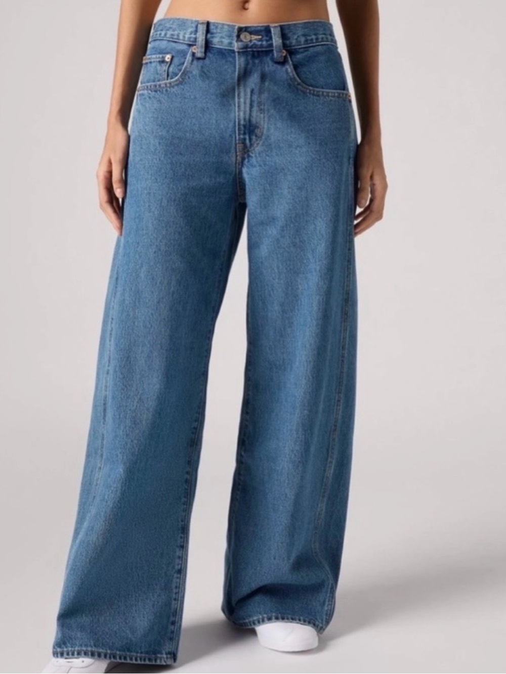Levi's Premium XL Baggy Straight Seamed Jeans Size 29